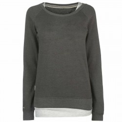  Ladies sweatshirt dark grey