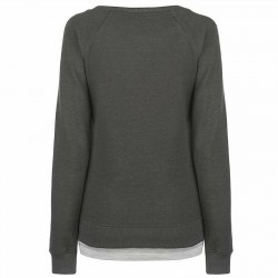  Ladies sweatshirt dark grey