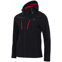 MEN'S SOFTSHELL DEEP BLACK NEON