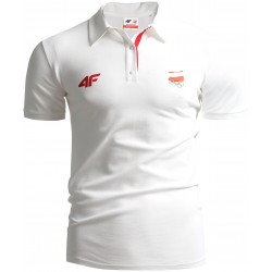 MEN'S POLO SHIRT POLAND PYEONGCHANG WHITE