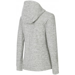 WOMEN'S FLEECE HOODIE LIGHT GREY MELANGE