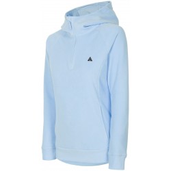 WOMEN'S FLEECE HOODIE LIGHT BLUE