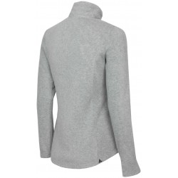 WOMEN'S FLEECE SWEATHSHIRT LIGHT GREY MELANGE