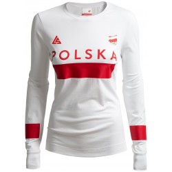 WOMEN'S LONGSLEEVE POLAND PYEONGCHANG WHITE