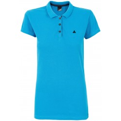 WOMEN'S POLO SHIRT LIGHT BLUE