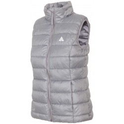 WOMEN'S DOWN VEST LIGHT GREY